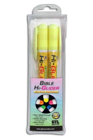 031248991034 Bible Hi Glider Gel Stick Highlighter 2 Pack