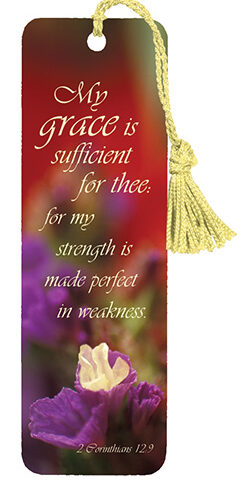 042516141082 My Grace Is Sufficient Tassel Bookmark