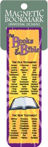 042516180159 Books Of The Bible Magnetic Bookmark