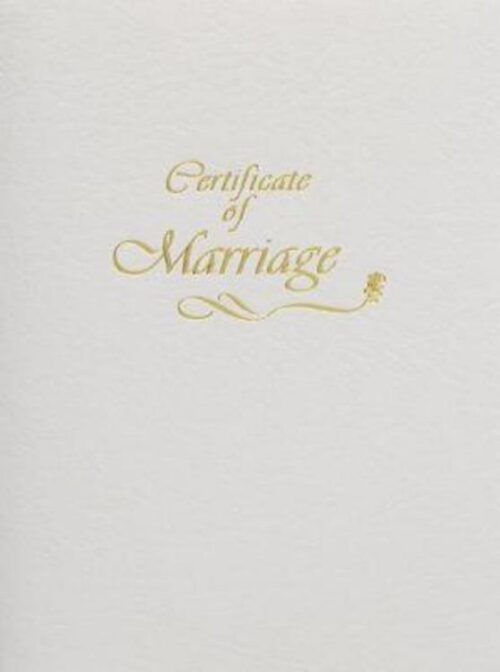 068704846X Certificate Of Marriage