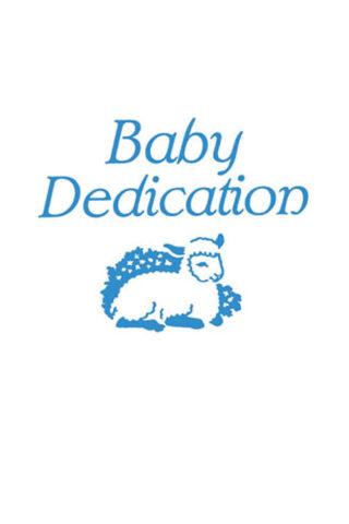 0687049660 Baby Dedication Certificate Boy