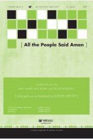 080689345234 All The People Said Amen Anthem (Printed/Sheet Music)