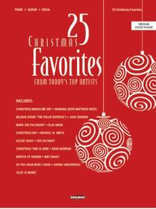 080689534287 25 Christmas Favorites Vocal Folio : From Todays Top Artists (Printed/Sheet Musi