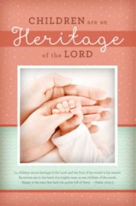 081407007533 Children Are A Heritage Of The Lord