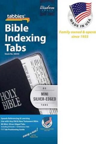 084371583430 Mini Old And New Testament Tabs