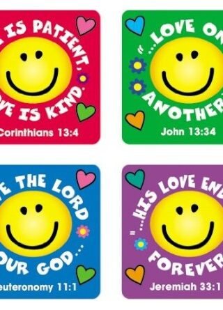 0887248985 Love Verses Scripture Stickers