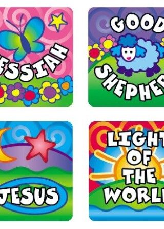 0887248993 Names Of God Scripture Stickers