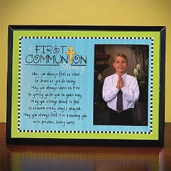 095177520192 1st Communion Blessing Milestone Memories Photo (Plaque)