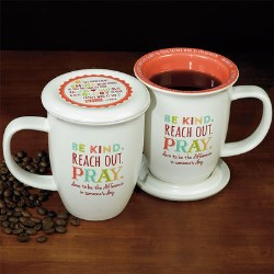 095177569160 Be Kind Grace Outpoured Mug And Coaster Set