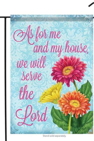 096069469452 Serve The Lord Garden Flag