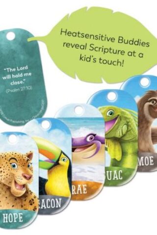 1210000302779 2018 VBS Shipwrecked Bible Memory Buddies 5 Pack