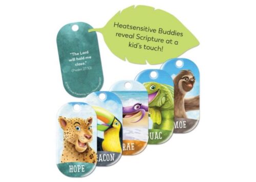 1210000302779 2018 VBS Shipwrecked Bible Memory Buddies 5 Pack