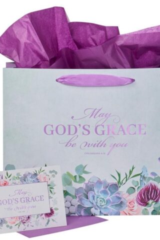 1220000138315 May Gods Grace Be With You Large With Card And Tissue