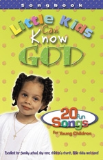 3901171487 Little Kids Can Know God Songbook With CD : 20 Fun Songs For Young Children (Pri