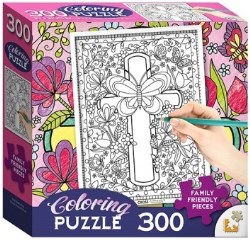 4895145414098 Cross Coloring Jigsaw (Puzzle)