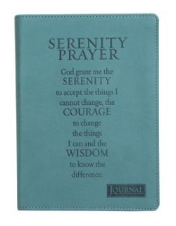 6006937065574 Serenity Prayer Classic LuxLeather Journal