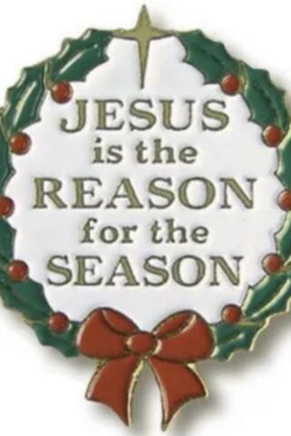 602383114505 Jesus Is The Reason Wreath