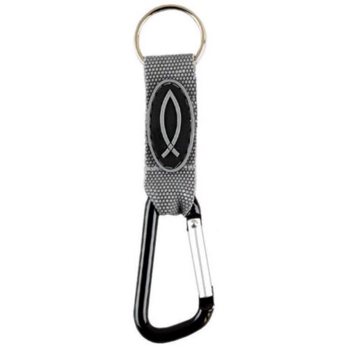 603799035576 Fish Logo Carabiner