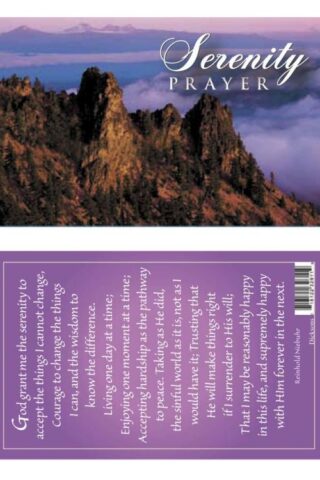 603799056670 Serenity Prayer Pocket Card