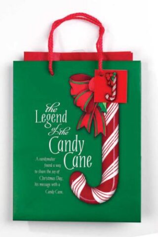 603799390880 Legend Of The Candy Cane Gift Bag