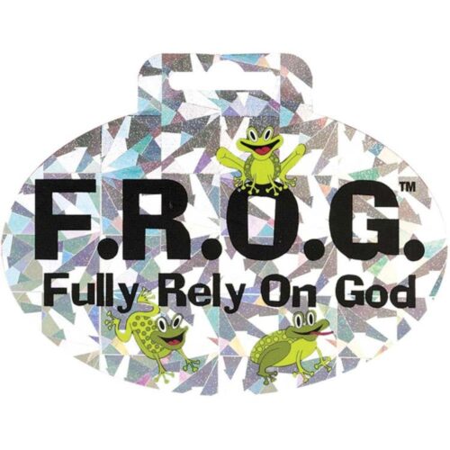 603799525060 FROG Holographic Sticker