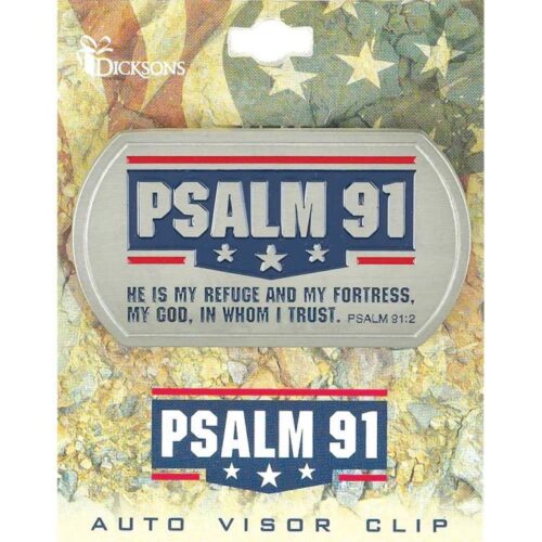 603799561280 Psalm 91 Visor Clip