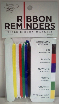 610074530336 Ribbon Reminders Bible Ribbon Markers