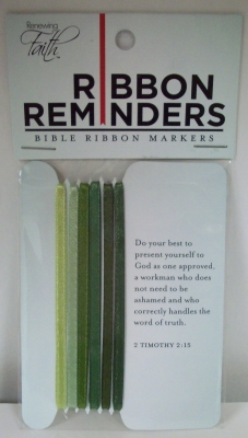 610074530350 Ribbon Reminders Bible Ribbon Markers