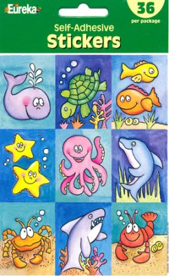 612608260054 Marine Life Stickers