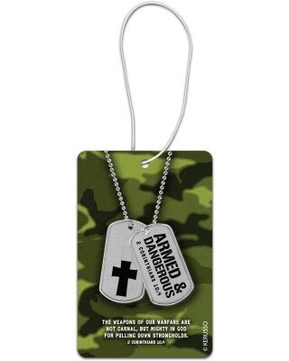 612978917343 Dogtags Air Freshener