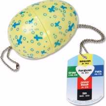 615122140581 Gospel Story Easter Egg With Dog Tag