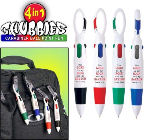 634989525010 Chubbies 4 In 1 Carabiner Pen