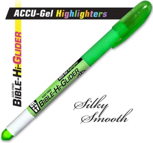 634989890040 Bible Hi Glider Accu Gel Highlighter