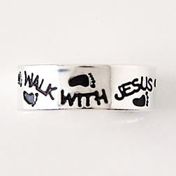 637955046137 Walk With Jesus Toe Ring (Size)