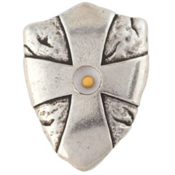 637955075038 Mustard Seed Cross Shield Pocket Token