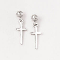 637955802610 Drop Cross (Earring)