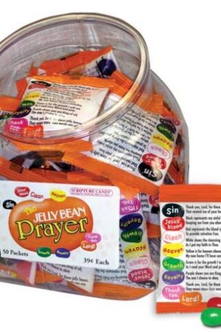 641520010027 Harvest Jelly Bean Prayer Jar