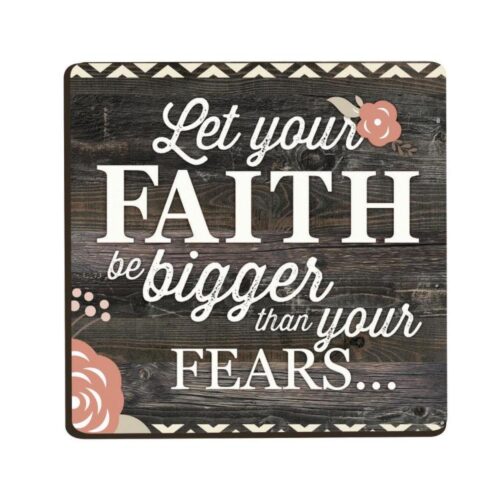 656200277539 Let Your Faith Lithograph (Magnet)