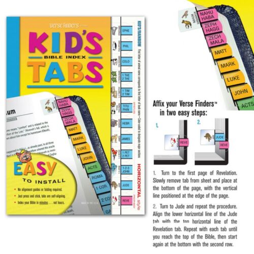 658788000158 Verse Finders Kids Tabs Horizontal