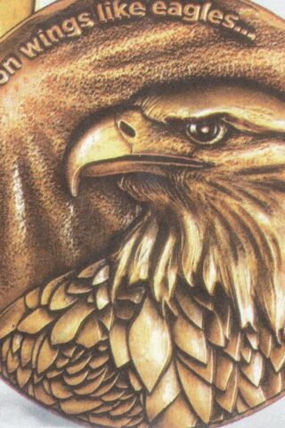 662187715537 Logos Keepsake Eagle Coin