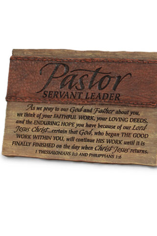 667665402053 Pastor Servant Leader (Plaque)