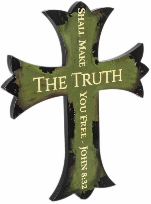 6688521832122 Black Tip Cross The Truth Green