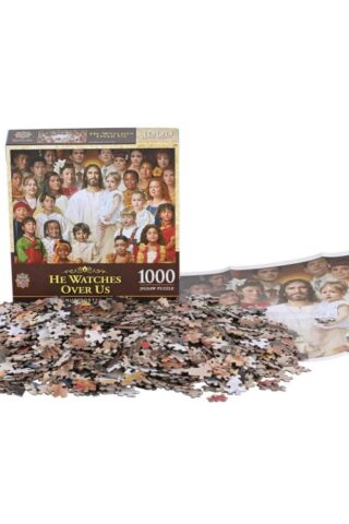 705988723254 He Watches Over Us 1000 Piece (Puzzle)