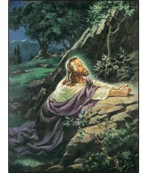 730817318585 Christ In Gethsemane