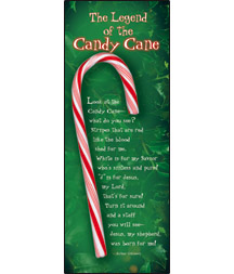 730817323121 Legend Of The Candy Cane Bookmarks