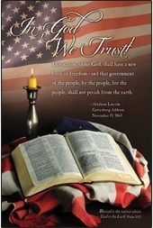 730817342184 In God We Trust Patriotic