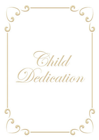 730817342238 Child Dedication Package Of 6