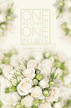 730817351612 Wedding One In Christ One In Love