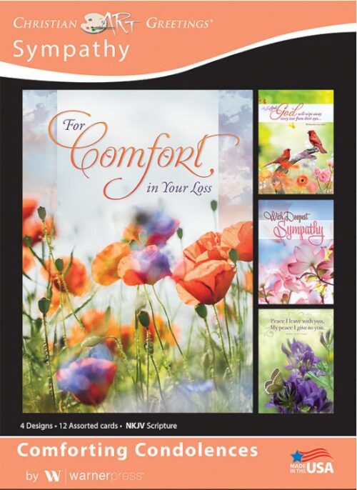 730817362663 Comforting Condolences Assorted Sympathy NKJV Box Of 12