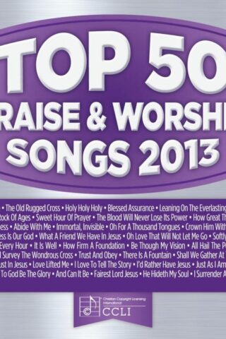 738597212727 Top 50 Praise & Worship Songs 2013